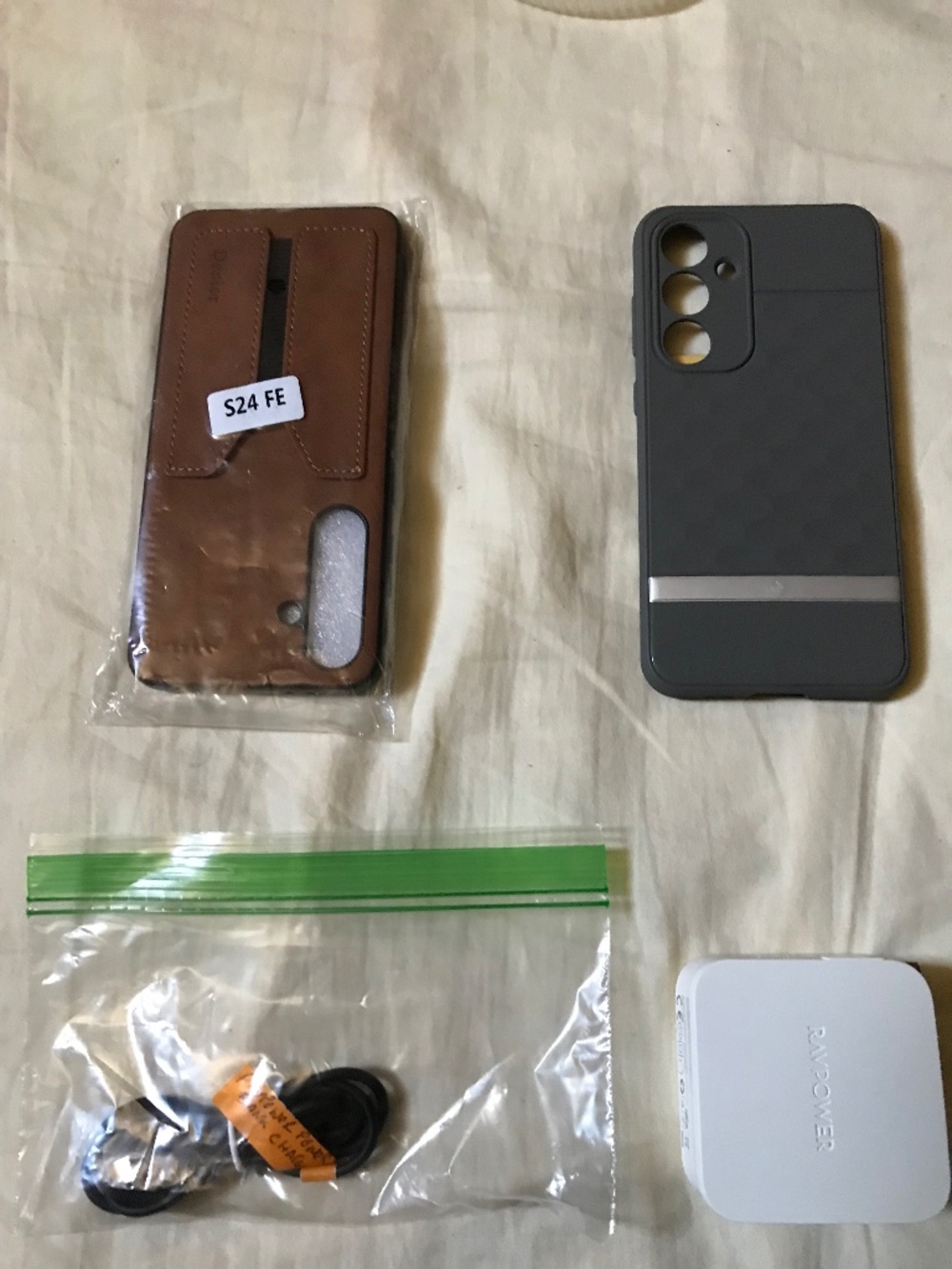 Phone cases , 45 watt charger